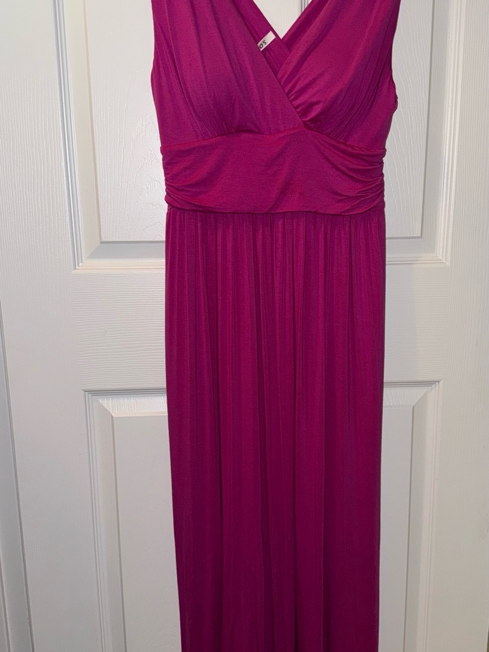 Soma Women’s Magenta V-Neck Maxi Dress